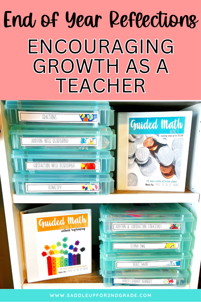 Growth as a teacher in math