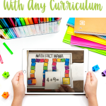 math centers activities with student instructional videos