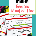 beaded number line