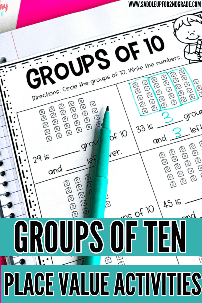 Groups of ten activities