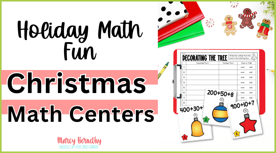 Christmas math centers