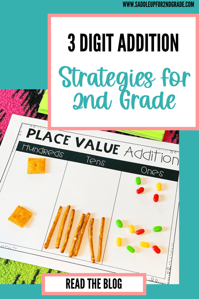 Place Value Addition 3 digit addition strategies