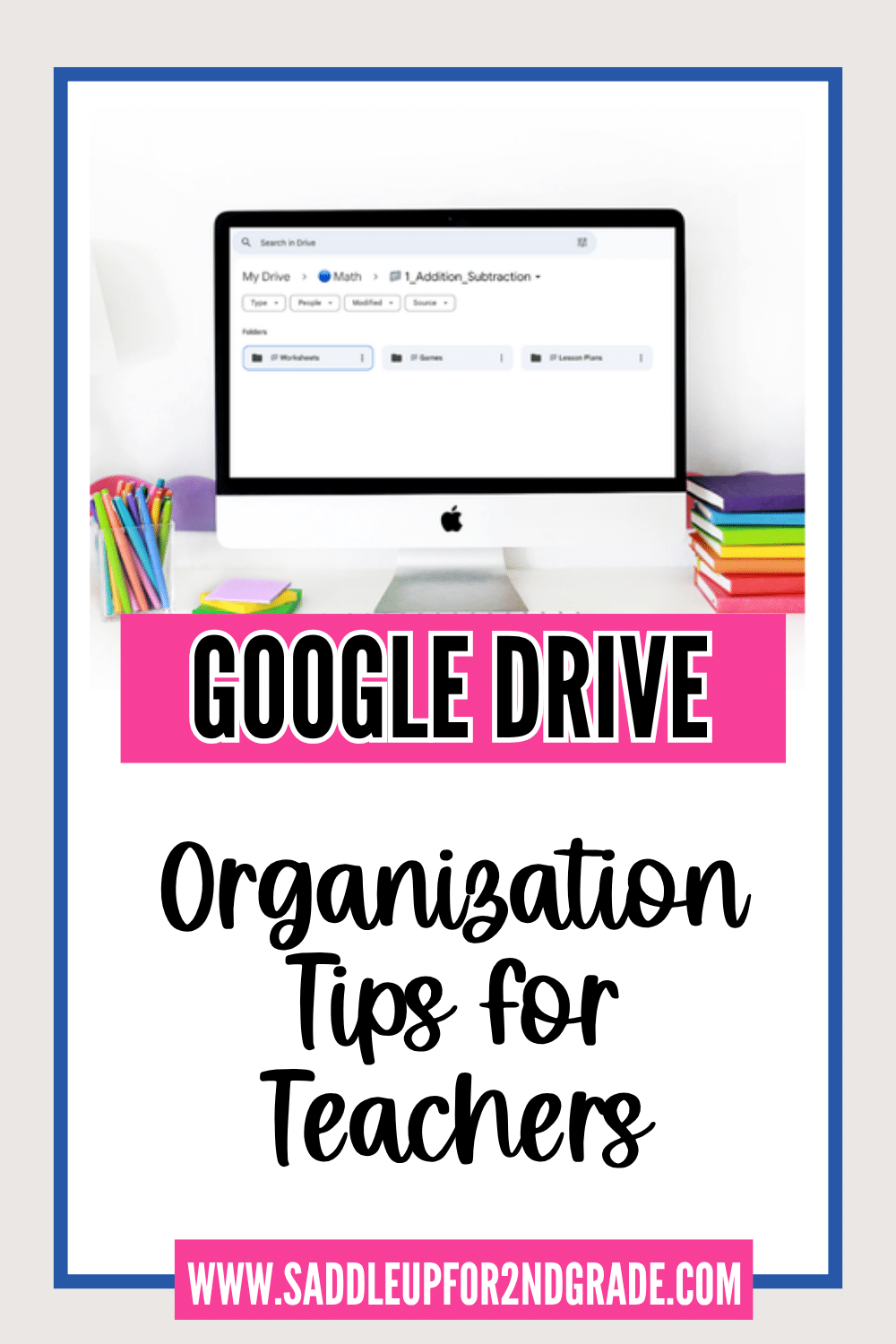 Google Drive Organization for Teachers: How to Tame Your Digital Chaos ...