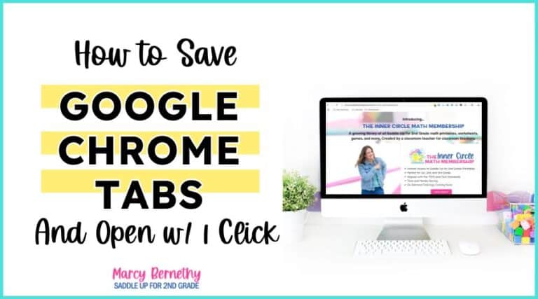 how to save Google Chrome tabs
