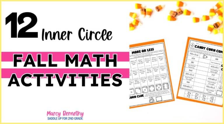 fall math activities