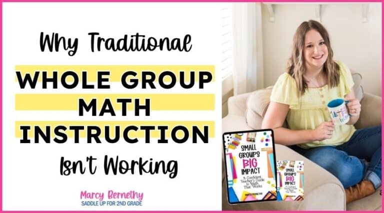 why whole group math instruction isn't working