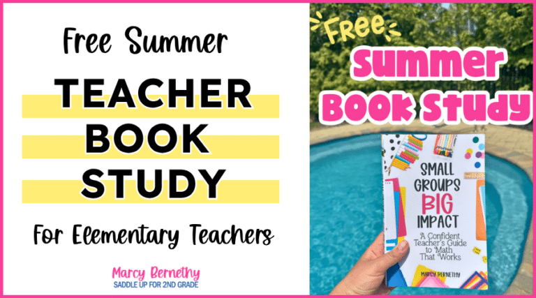 Free Summer Teacher Book Study