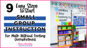small group instruction for math in a student-centered classroom