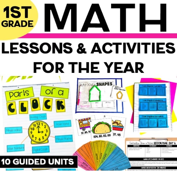 1st_Grade_Math_Curriculum_Lessons5 1st Grade Math Curriculum Lessons Activities Games