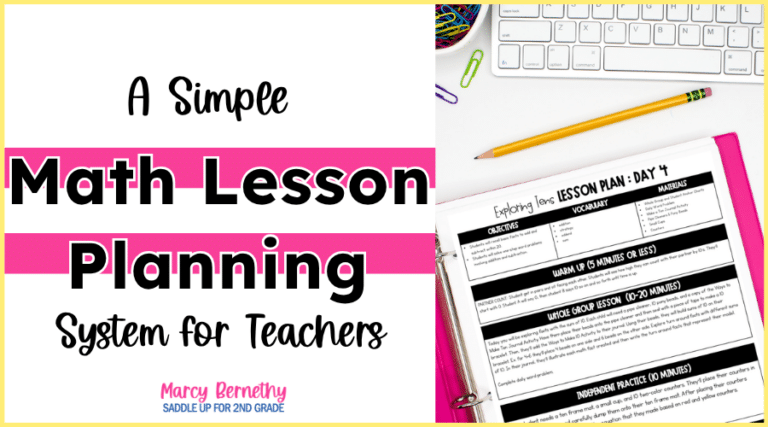math lesson planning